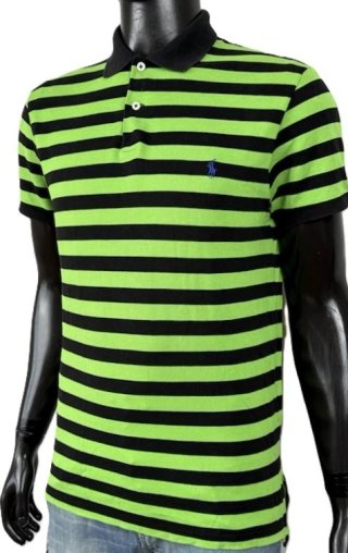 Polo Ralph Lauren Uomo Taglia M Righe Cotone