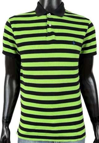 Polo Ralph Lauren Uomo Taglia M Righe Cotone