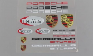 PEGATINAS PORSCHE VINILO