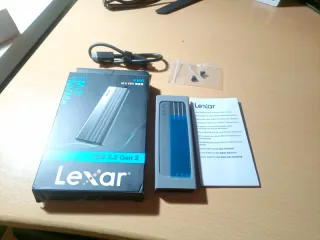 Adaptador SSD M.2 Lexar E300 USB 3.2 Gen 2