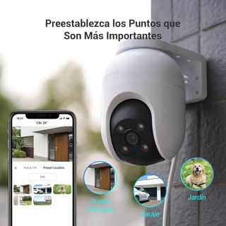 Cámara Vigilancia EZVIZ WiFi Exterior 2K+