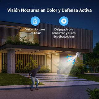 Cámara Vigilancia EZVIZ WiFi Exterior 2K+