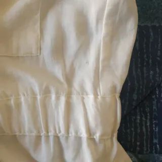 Abito copricostume bianco taglia unica