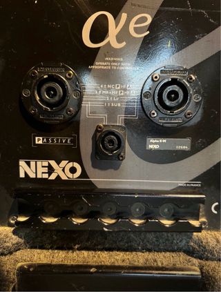 Nexo Alpha E Equipo de Sonido
