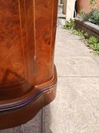 Mueble Art Deco Madera Marrón Dorado
