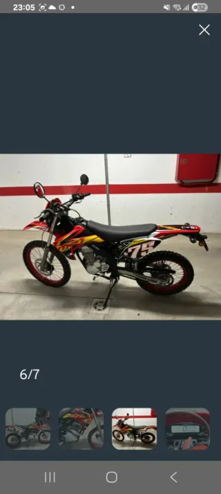 Rieju MRT 125 4T Enduro Roja/Amarilla