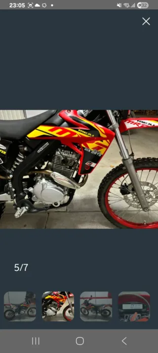 Rieju MRT 125 4T Enduro Roja/Amarilla