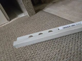 Perfiles aluminio esquina y borde 10x12x2.60 mt