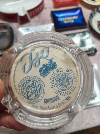 Cenicero Cristal Baquero Motor Granada