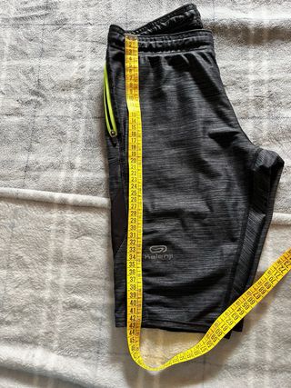 Malla corta running gris Kalenji