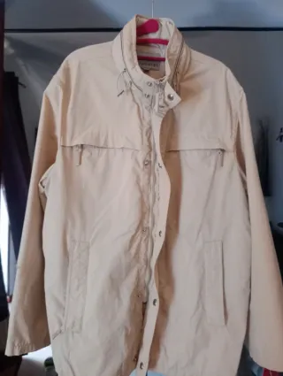 Giubbino 100% cotone beige taglia 54