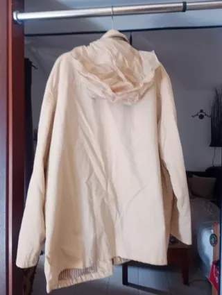Giubbino 100% cotone beige taglia 54