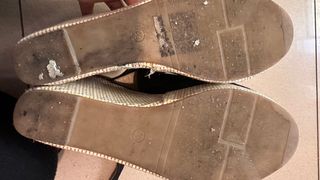 Zapatos Cuña Negros WC