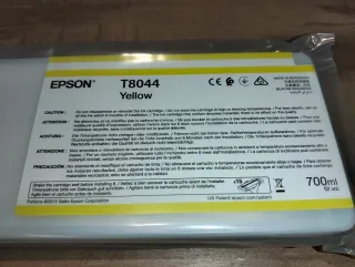 Cartucho Epson T8044 Amarillo Original 700ml