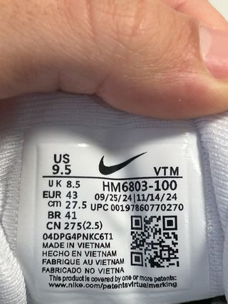 Nike Vomero 18 Verde y Blanco