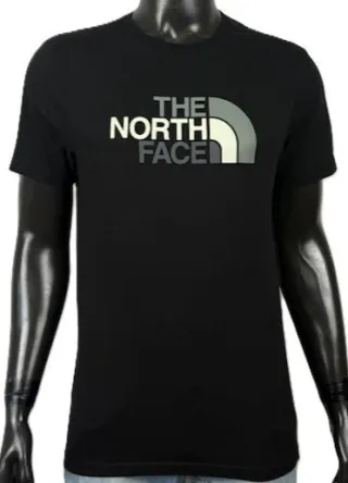 The North Face T-Shirt Uomo S Nero Big Logo Cotone