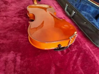 Violín con funda y arco