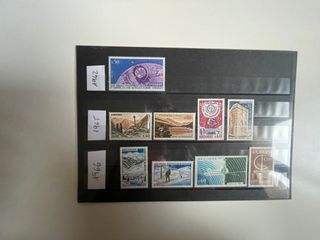 Sellos Andorra francesa 1962, 1965, 1966 nuevos