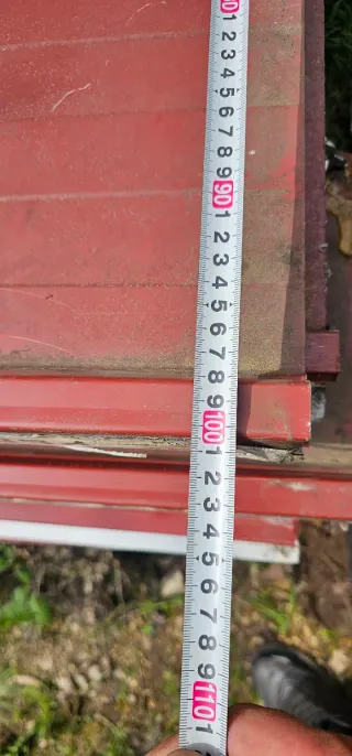 Estructura metálica para cobertizo/tendejón