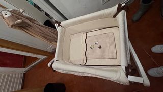 Minicuna con colchón