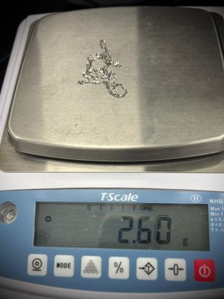 CADENA TOUS ORO BLANCO 18K 2.60GR 44CM