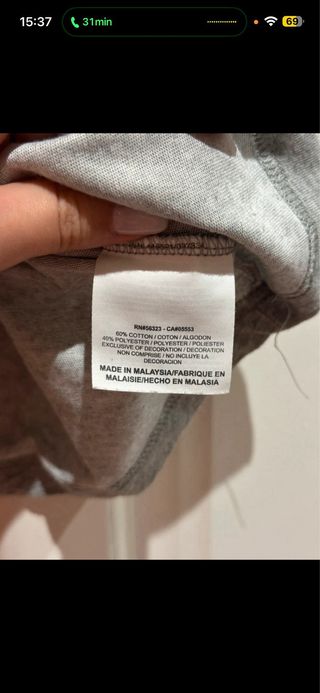 T-shirt Nike Dri-FIT S Cinza Multicolor Veste Um S