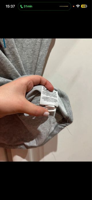 T-shirt Nike Dri-FIT S Cinza Multicolor Veste Um S