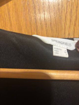 Vestido estampado floral negro