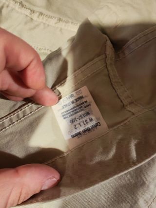 Jeans Calvin Klein Beige Vintage
