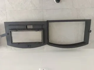 Puerta de horno de hierro