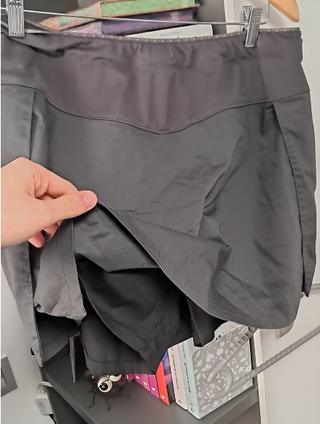 Falda pantalón deportiva Quechua XL negra