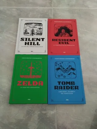 Pack 4 Libros Videojuegos Legendarios RBA