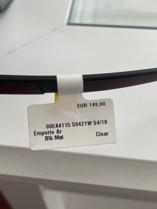 Gafas Emporio Armani EA 4115 Negra Roja