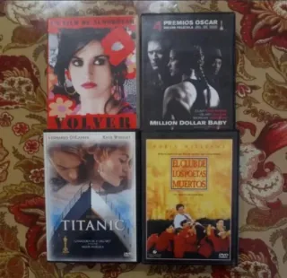 Lote 4 DVDs