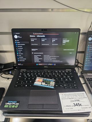 Portátil Dell Latitude 5300 i5 16GB RAM 256GB SSD