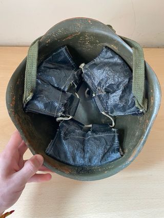 Casco ruso SSH-40 de 1943 Segunda Guerra Mundial