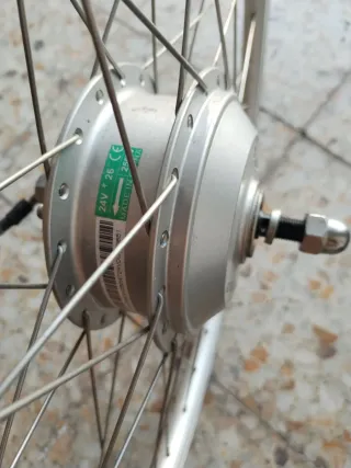 Rueda Eléctrica Bicicleta 26 Motor Hub