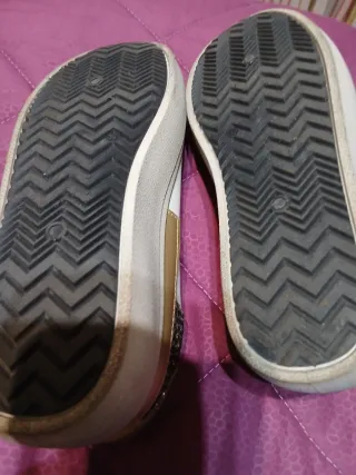 Scarpe sportive donna bianche e marroni