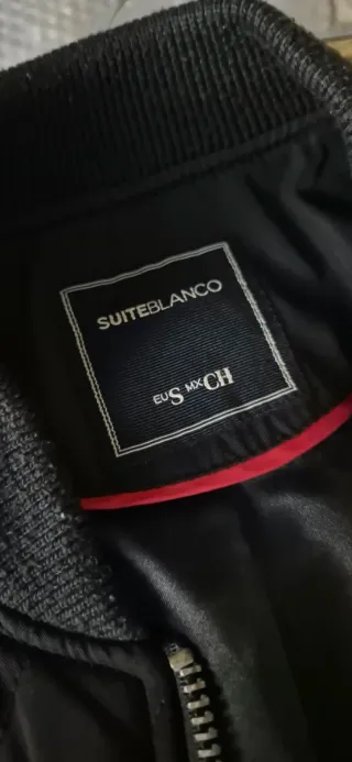 Chaqueta Bomber Suite Blanco Tigre Talla S