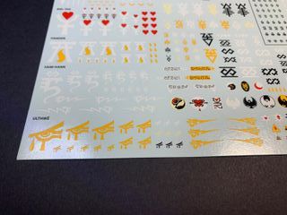 Eldar Transfer Sheet Aeldari Warhammer 40k