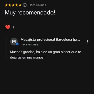 Masoterapeuta profesional en Barcelona