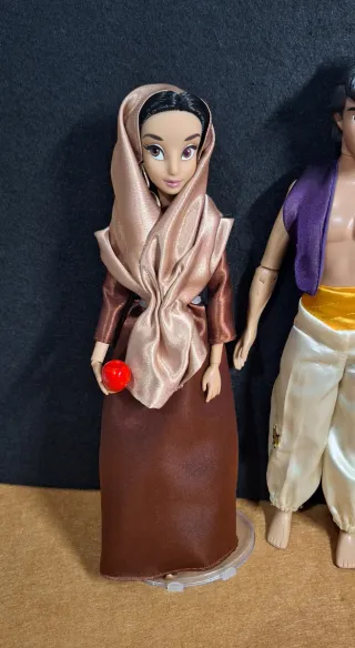 Bambole Aladdin e Jasmine Disney