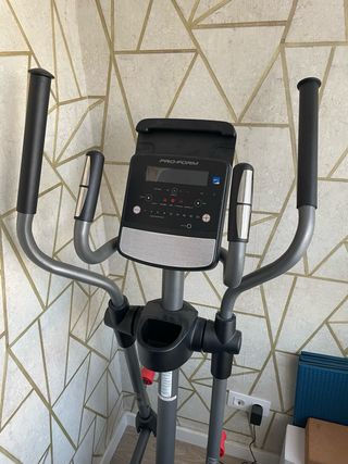 Elíptica de gimnasio