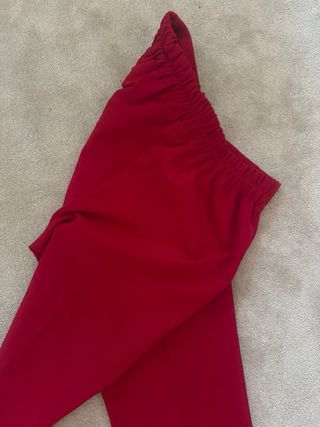 Pantaloni rossi donna