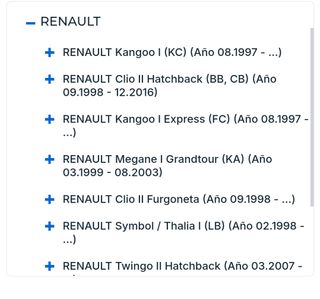 Silentblock para Kangoo, Express, Clio, Twingo