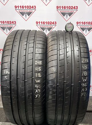 245 45 18 W GOODYEAR RUEDA AL 90% VIDA UTIL