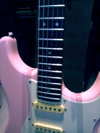 Guitarra Eléctrica Jet JS400 Rosa