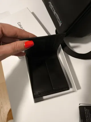Portafoglio Uomo Calvin Klein Nero