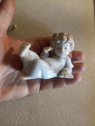 Vasetto con ficodindia + angioletto ceramica