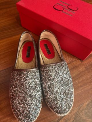 Zapatos esparto Carolina Herrera CH